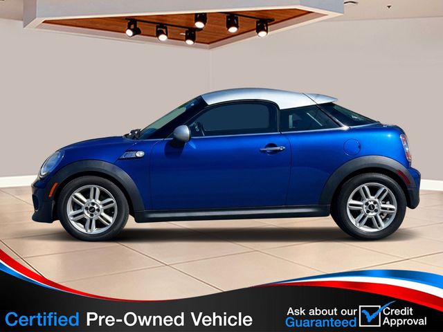 2014 MINI Cooper S Coupe HEATED SEATS, 16" ALLOY WHEELS, SILVER SPORT STRIPES - 23003377 - 6
