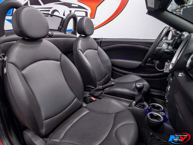 2014 MINI Cooper S Roadster CLEAN CARFAX, CONVERTIBLE, 6-SPD MANUAL, HEATED SEATS - 22931406 - 19