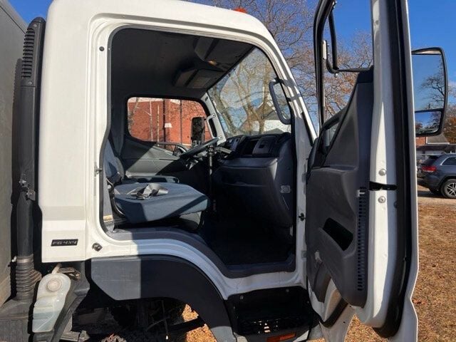 2014 Mitsubishi FUSO 4X4 STAKE BODY 13 FOOT  WITH SLIDING VINYL TOP  ONLY 6,000 MILES - 22588640 - 24