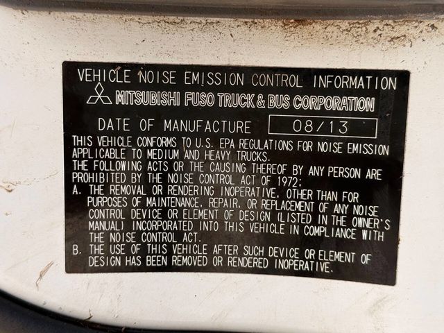 2014 Mitsubishi Fuso FE160 4X2 2dr Regular Cab 102.4 113.8 in. WB - 22994618 - 21