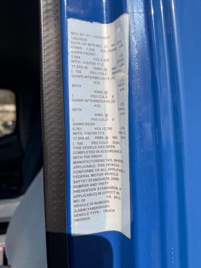 2014 Mitsubishi Fuso FE160 4X2 2dr Regular Cab 102.4 113.8 in. WB - 22994618 - 23