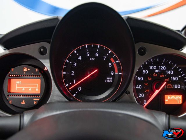 2014 Nissan 370Z CLEAN CARFAX, 6-SPD MANUAL, SPLASH GUARDS, 18" ALLOY WHEELS - 22941026 - 9