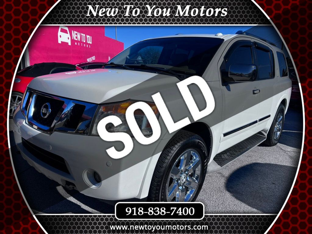 2014 Used Nissan Armada 2WD 4dr Platinum at New To You Motors