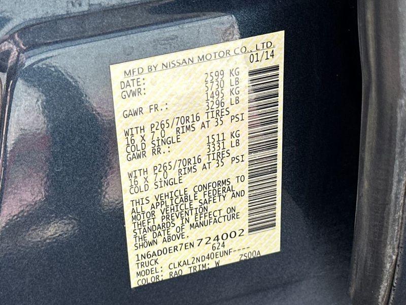 2014 Nissan Frontier 2WD Crew Cab SWB Automatic SV - 23051407 - 21