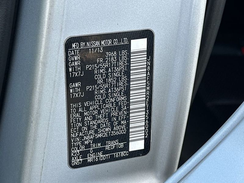 2014 Nissan JUKE 5dr Wagon CVT SL FWD - 22950226 - 22