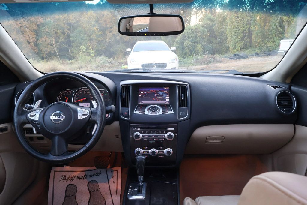 2014 Nissan Maxima 3.5 V6, PANORAMIC ROOF, NAVI SYS, BLUETOOTH, SPOILER, LEATHER!!! - 22878076 - 28