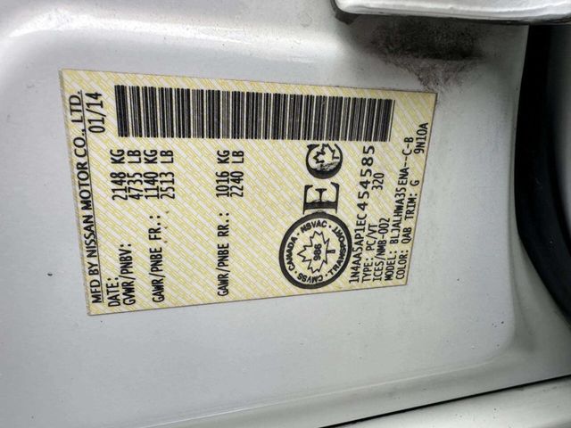 2014 Nissan Maxima 4dr Sedan 3.5 SV - 22989022 - 34