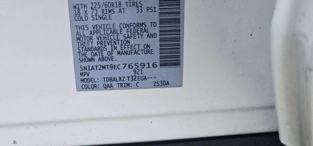 2014 Nissan Rogue FWD 4dr SL - 22979252 - 9