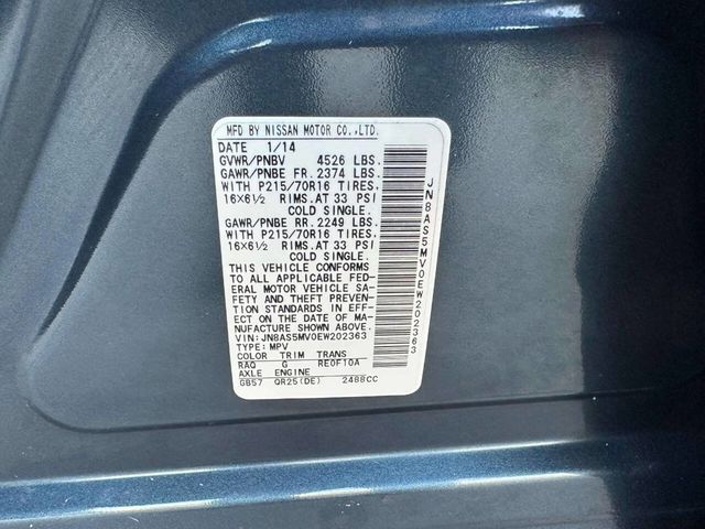 2014 Nissan Rogue Select AWD 4dr S - 22948533 - 24