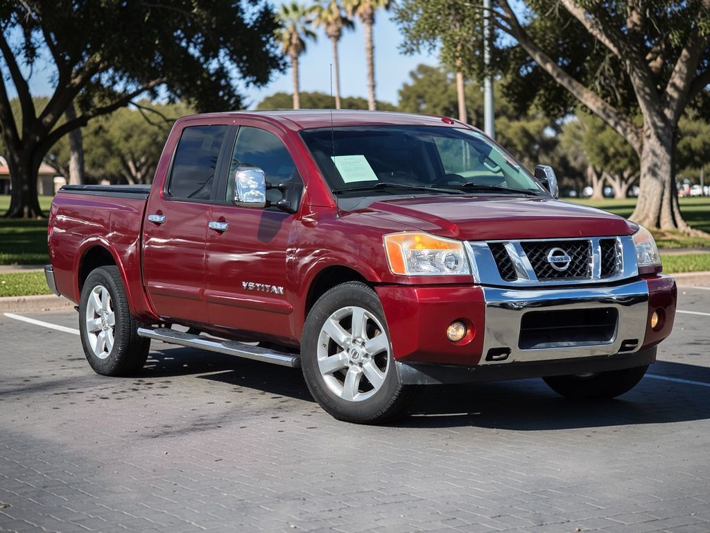 2014 Nissan Titan 2WD Crew Cab SWB SL - 22990380 - 1
