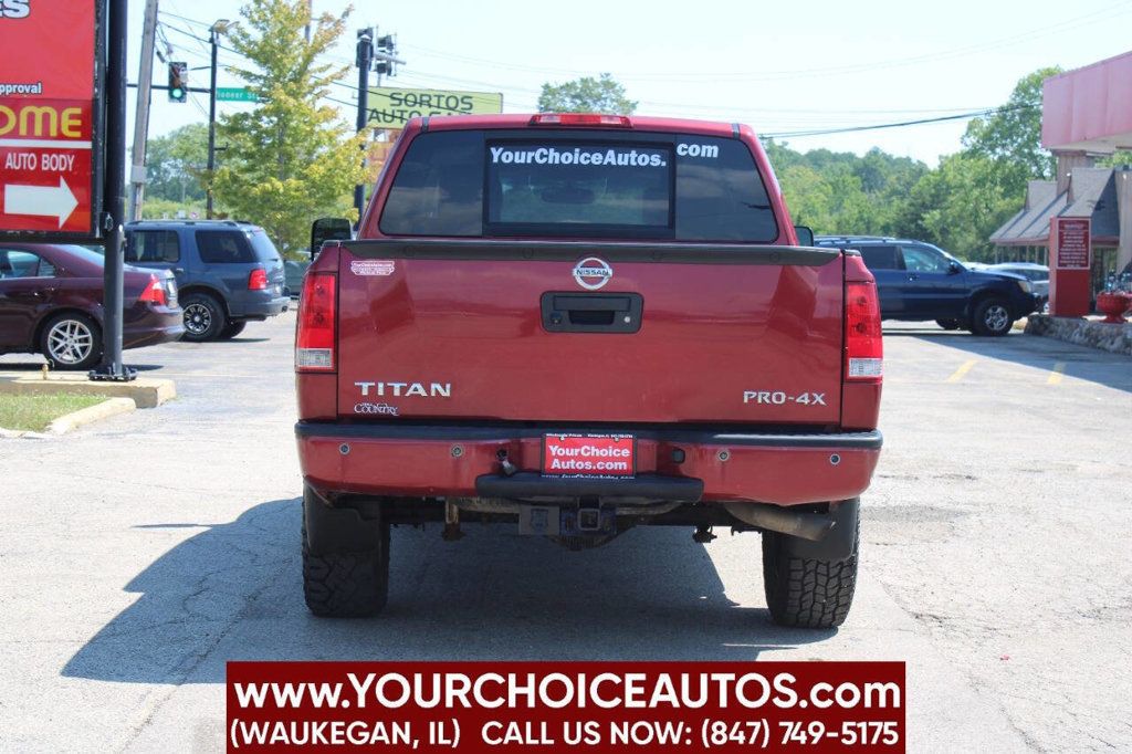 2014 Nissan Titan PRO 4X 4x4 4dr Crew Cab SWB Pickup - 22901080 - 5