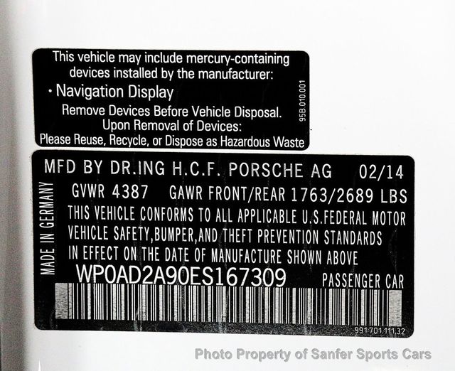 2014 Porsche 911 2dr Coupe Turbo S - 23085934 - 47