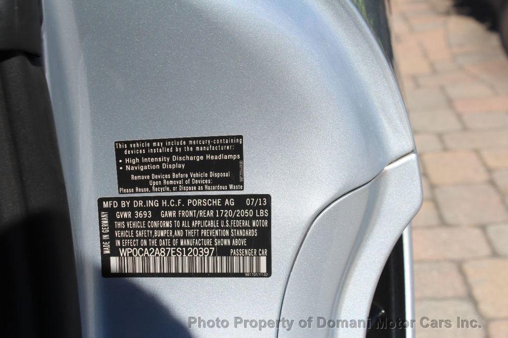 2014 Porsche Boxster photo 53