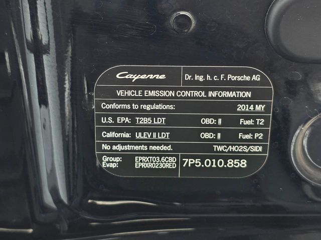 2014 Porsche Cayenne 2014 PORSCHE CAYENNE SPORT DESIGN EDITION - 22978240 - 60