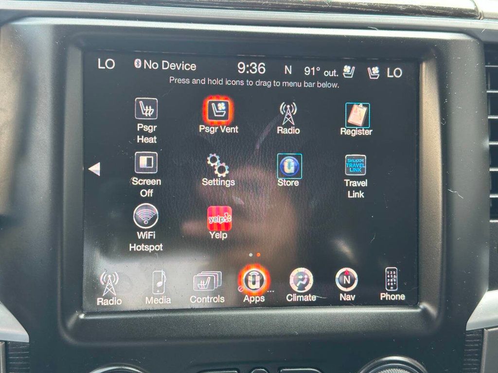 2014 Ram 1500 4WD Crew Cab 149" Laramie Limited - 22890553 - 43