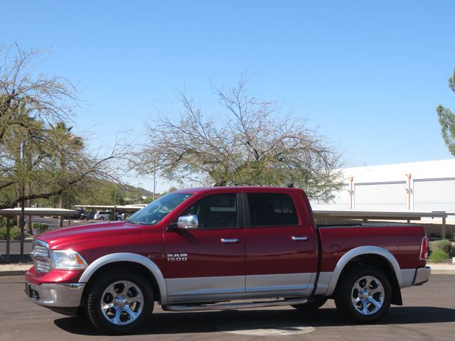 2014 Ram 1500 AZ 4X4 RAM ECODIESEL LARAMIE 1500 EXTRA CLEAN TAN LEATHER  - 22987746 - 0