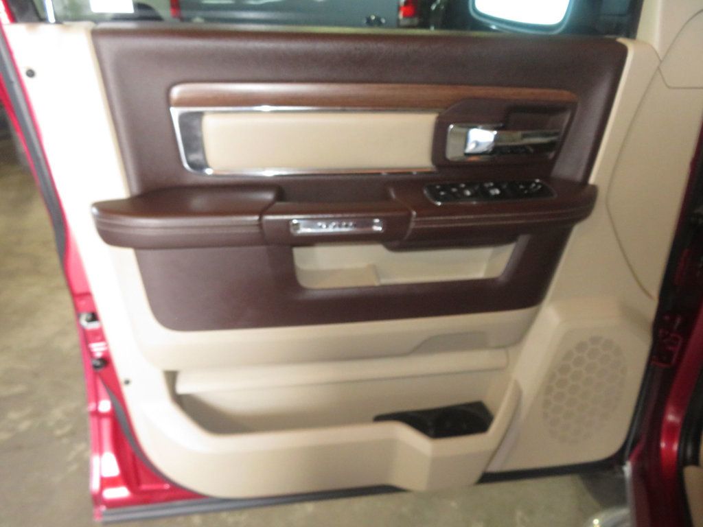 2014 Ram 1500 AZ 4X4 RAM ECODIESEL LARAMIE 1500 EXTRA CLEAN TAN LEATHER  - 22987746 - 17