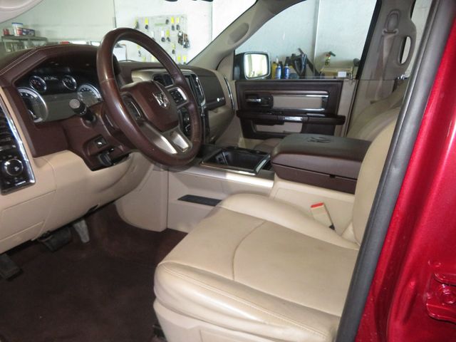 2014 Ram 1500 AZ 4X4 RAM ECODIESEL LARAMIE 1500 EXTRA CLEAN TAN LEATHER  - 22987746 - 19
