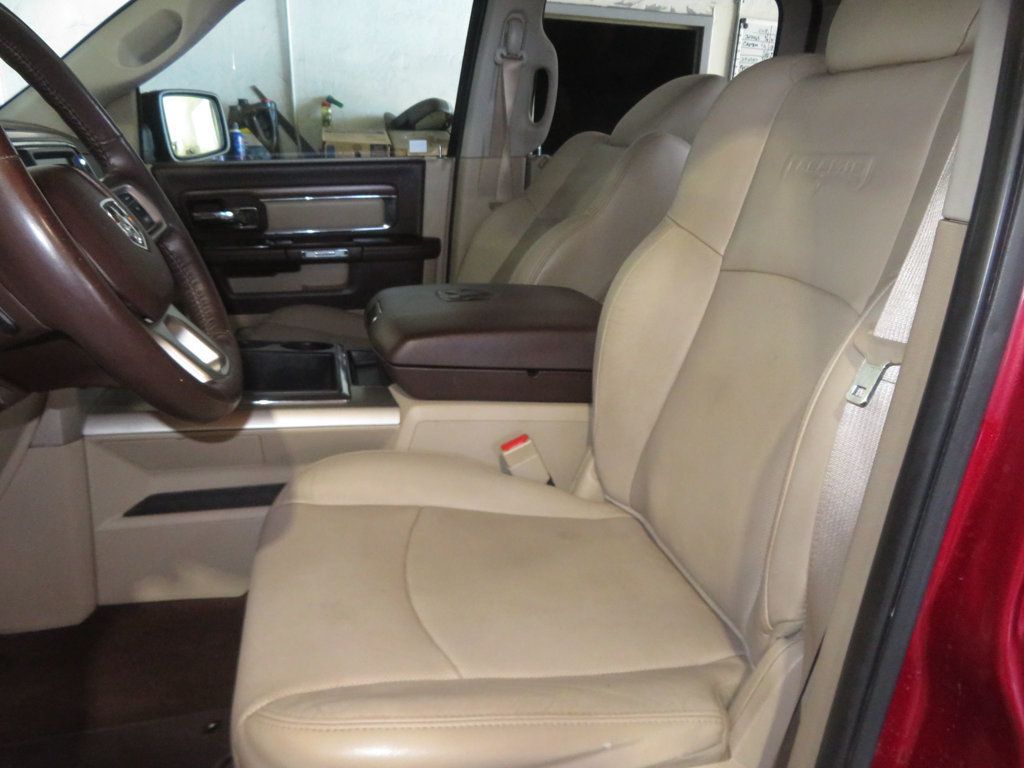 2014 Ram 1500 AZ 4X4 RAM ECODIESEL LARAMIE 1500 EXTRA CLEAN TAN LEATHER  - 22987746 - 21