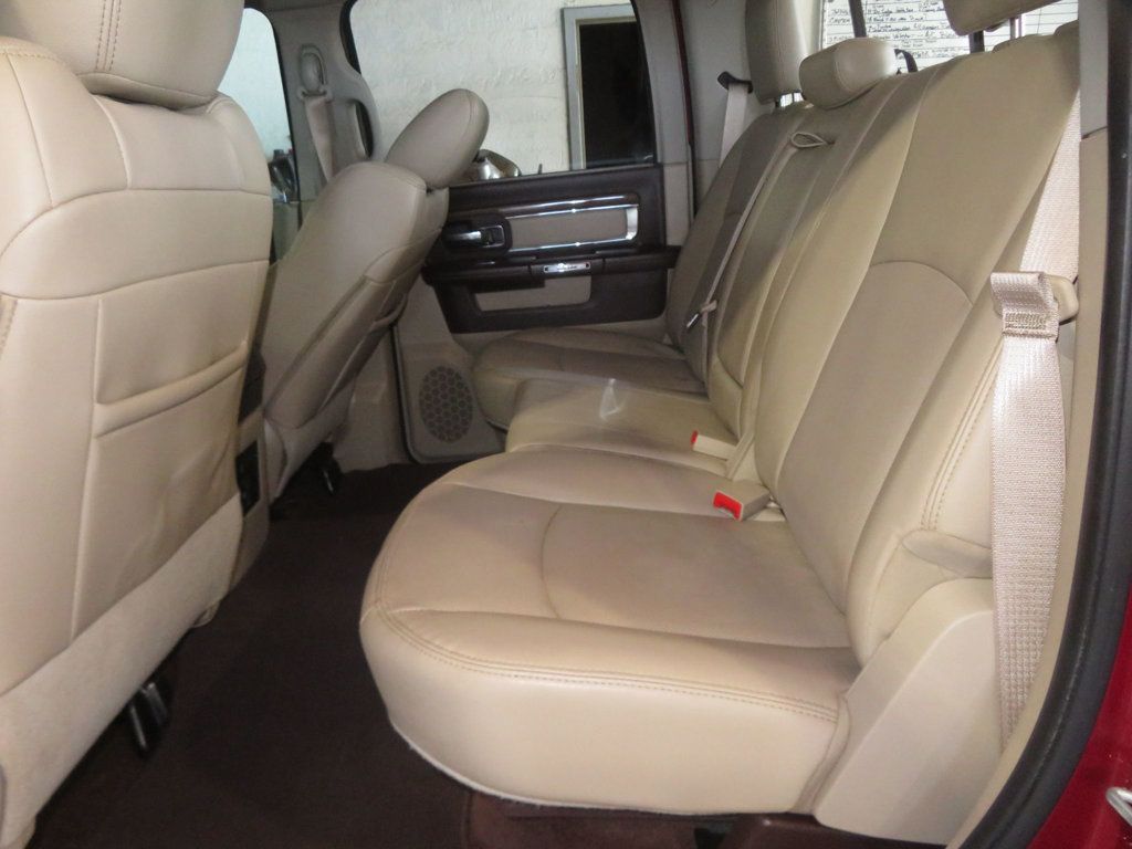 2014 Ram 1500 AZ 4X4 RAM ECODIESEL LARAMIE 1500 EXTRA CLEAN TAN LEATHER  - 22987746 - 23