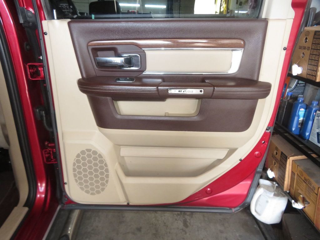 2014 Ram 1500 AZ 4X4 RAM ECODIESEL LARAMIE 1500 EXTRA CLEAN TAN LEATHER  - 22987746 - 27