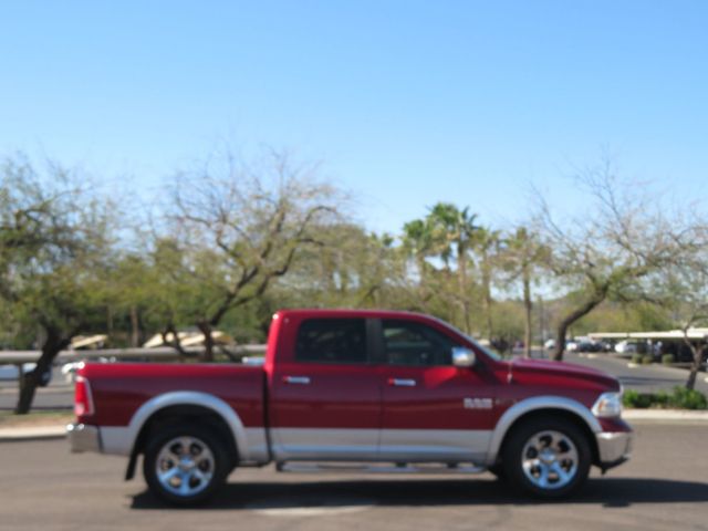 2014 Ram 1500 AZ 4X4 RAM ECODIESEL LARAMIE 1500 EXTRA CLEAN TAN LEATHER  - 22987746 - 2