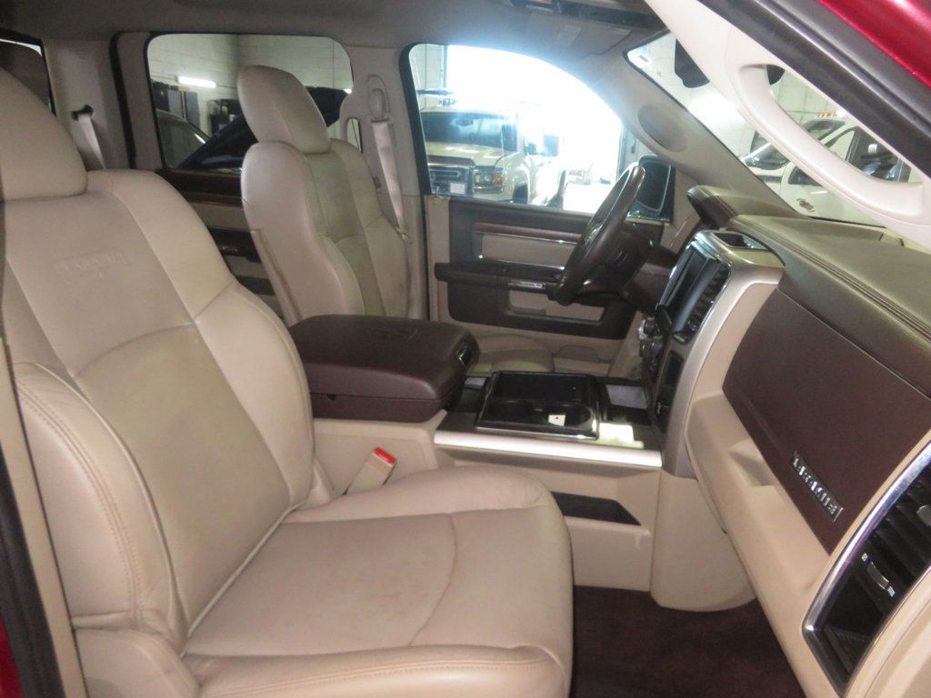 2014 Ram 1500 AZ 4X4 RAM ECODIESEL LARAMIE 1500 EXTRA CLEAN TAN LEATHER  - 22987746 - 34