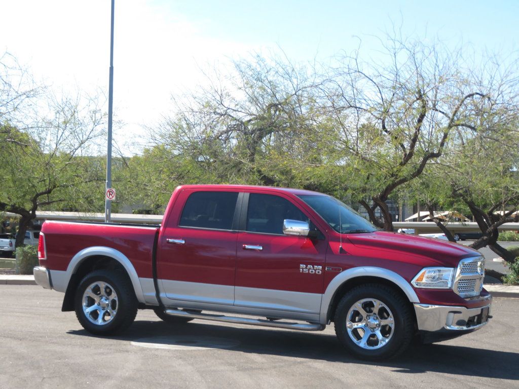 2014 Ram 1500 AZ 4X4 RAM ECODIESEL LARAMIE 1500 EXTRA CLEAN TAN LEATHER  - 22987746 - 3