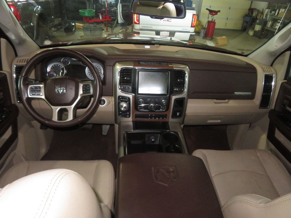 2014 Ram 1500 AZ 4X4 RAM ECODIESEL LARAMIE 1500 EXTRA CLEAN TAN LEATHER  - 22987746 - 41