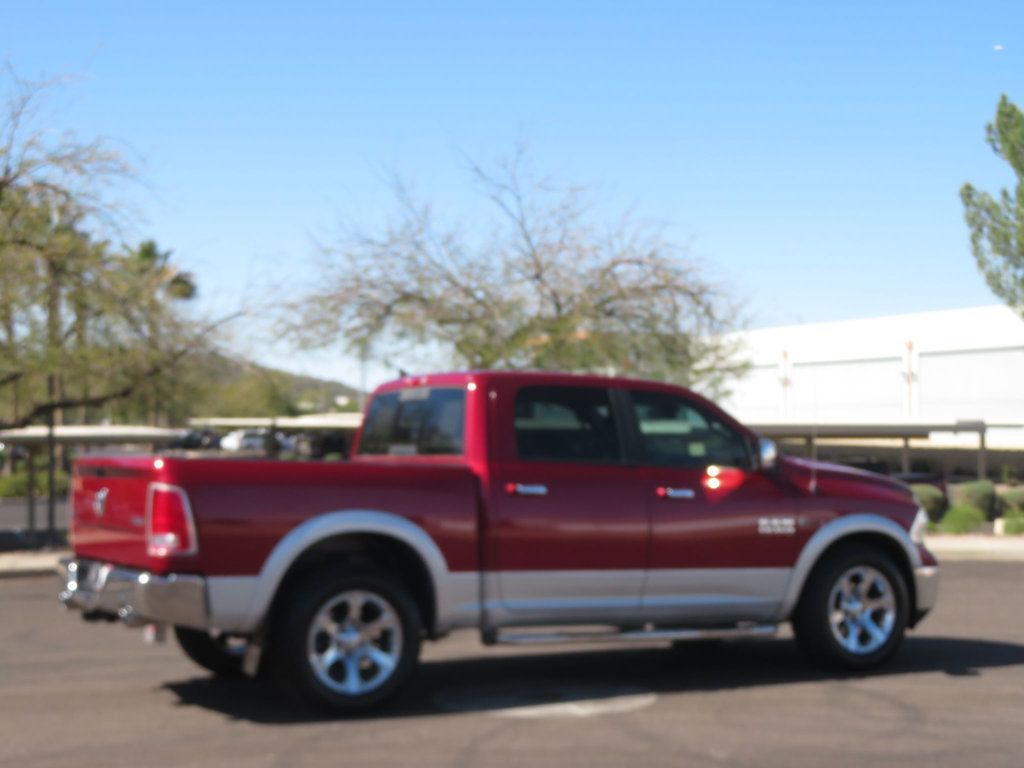 2014 Ram 1500 AZ 4X4 RAM ECODIESEL LARAMIE 1500 EXTRA CLEAN TAN LEATHER  - 22987746 - 5