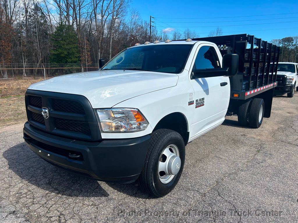 2014 Ram 3500HD HEAVY SPEC! 12 FOOT STAKE BODY JUST 12k MI! TALL SIDES! 6.4 HEMI POWER! SUPER CLEAN UNIT! - 22294132 - 3