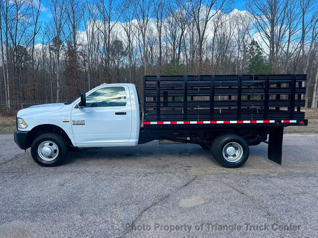 2014 Ram 3500HD HEAVY SPEC! 12 FOOT STAKE BODY JUST 12k MI! TALL SIDES! 6.4 HEMI POWER! SUPER CLEAN UNIT! - 22294132 - 43