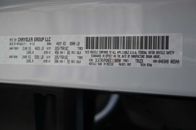 2014 Ram ProMaster 2500 High Roof 159 WB Mobility Handicap Van - 23092171 - 29
