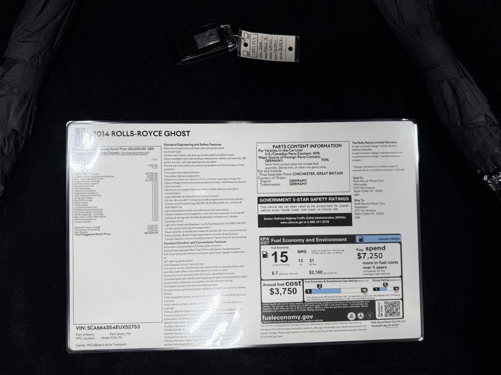 2014 Rolls-Royce Ghost 1 of 75 V Spec - 22937398 - 52