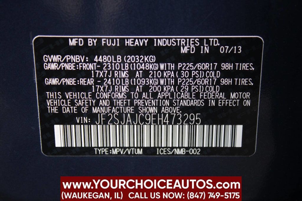 2014 Subaru Forester 4dr Automatic 2.5i Limited PZEV - 22821568 - 34