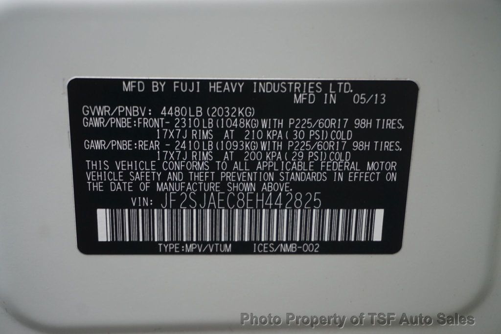 2014 Subaru Forester 4dr Automatic 2.5i Premium PZEV REAR CAMERA PANO ROOF HOT SEATS  - 23007512 - 31