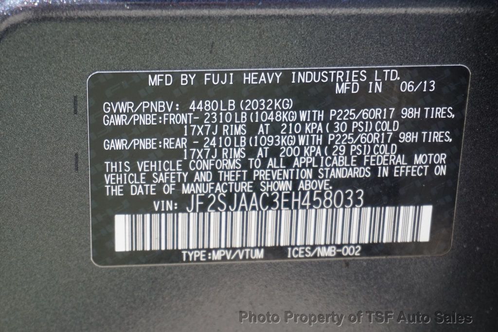 2014 Subaru Forester 4dr Automatic 2.5i PZEV - 23023165 - 24