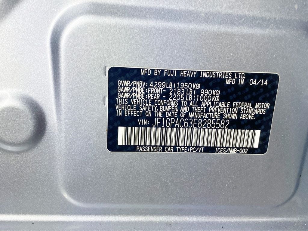 2014 Subaru Impreza Wagon 5dr Automatic 2.0i Premium - 22358016 - 37