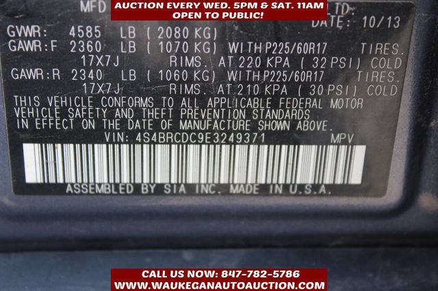 2014 Subaru Outback 4dr Wagon H4 Automatic 2.5i Premium - 22913955 - 9