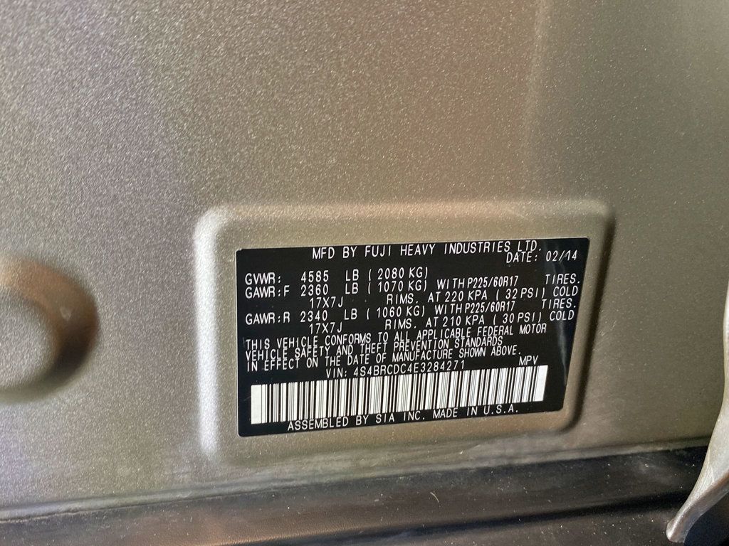 2014 Subaru Outback 4dr Wagon H4 Automatic 2.5i Premium - 23025082 - 57