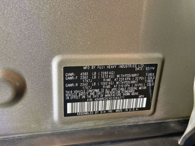 2014 Subaru Outback 4dr Wagon H4 Automatic 2.5i Premium - 23025082 - 57