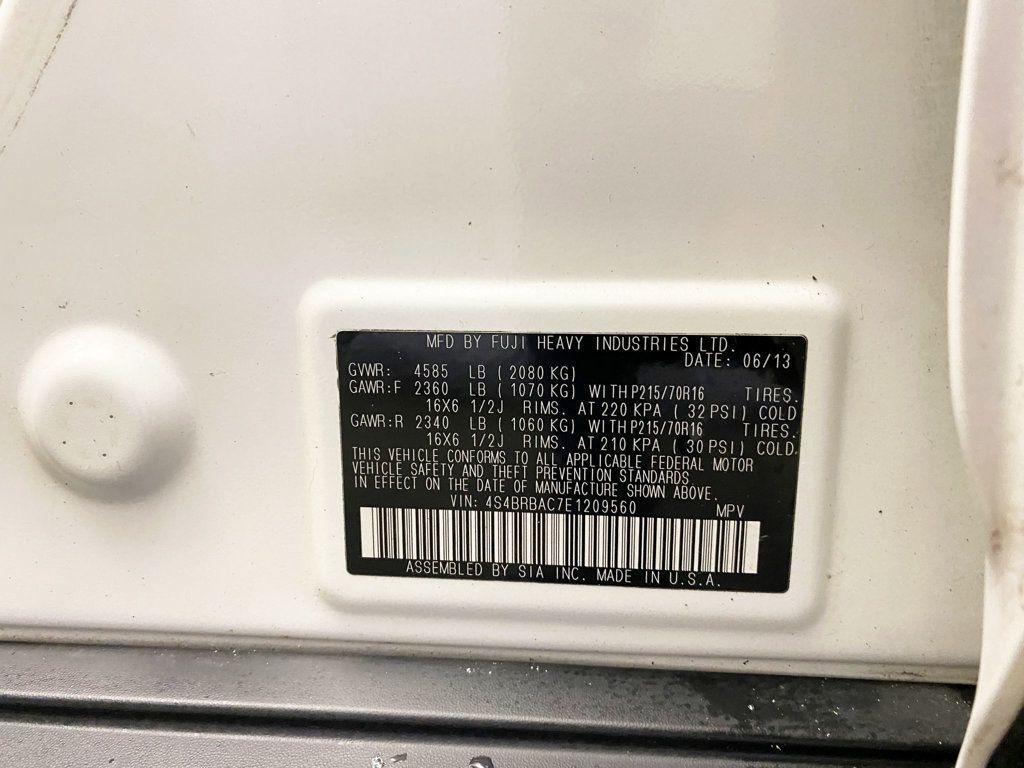 2014 Subaru Outback MANUAL TRANSMISSION - 22963347 - 33