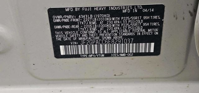 2014 Subaru XV Crosstrek 5dr Automatic 2.0i Premium - 22996723 - 10