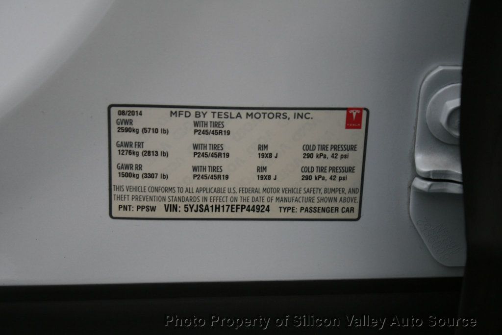 2014 Tesla Model S  - 22399800 - 28