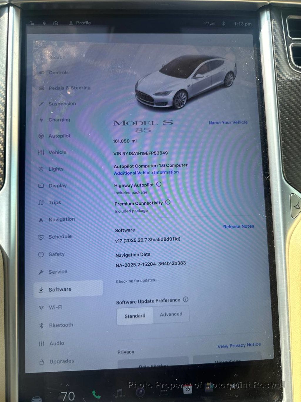 2014 Tesla Model S 85 photo 4