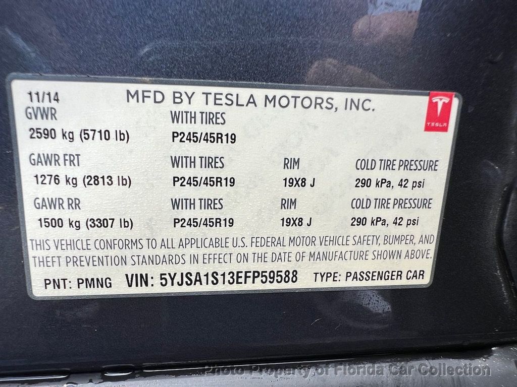 2014 Tesla Model S 60 Sedan Tech Package - 22246623 - 83