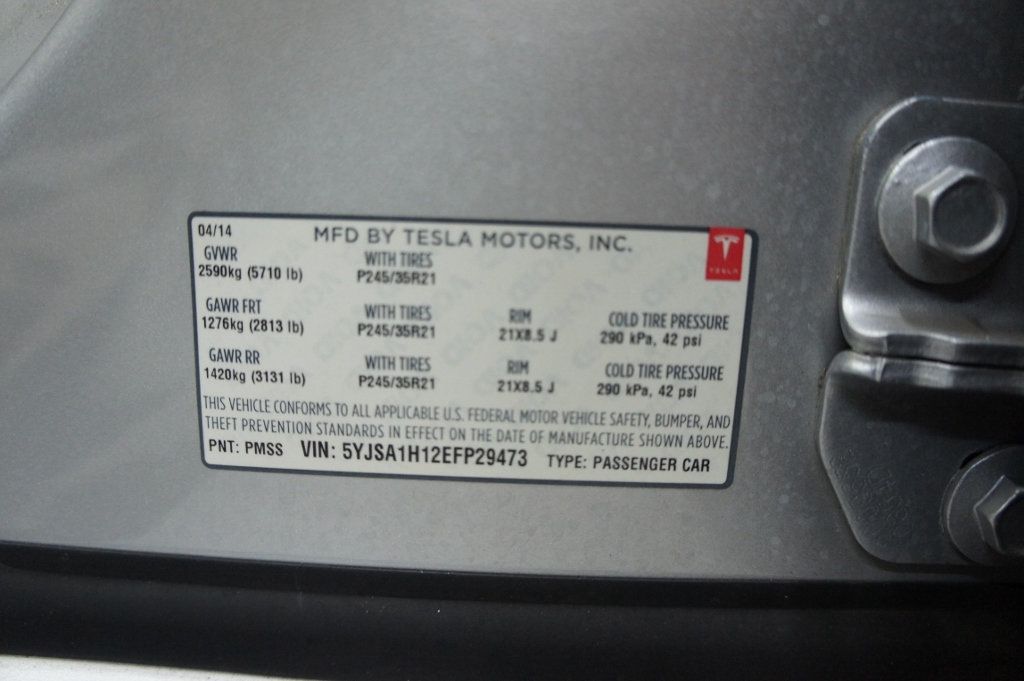2014 Tesla Model S P85 , 1 Owner, Very Low Mileage! - 22388769 - 34