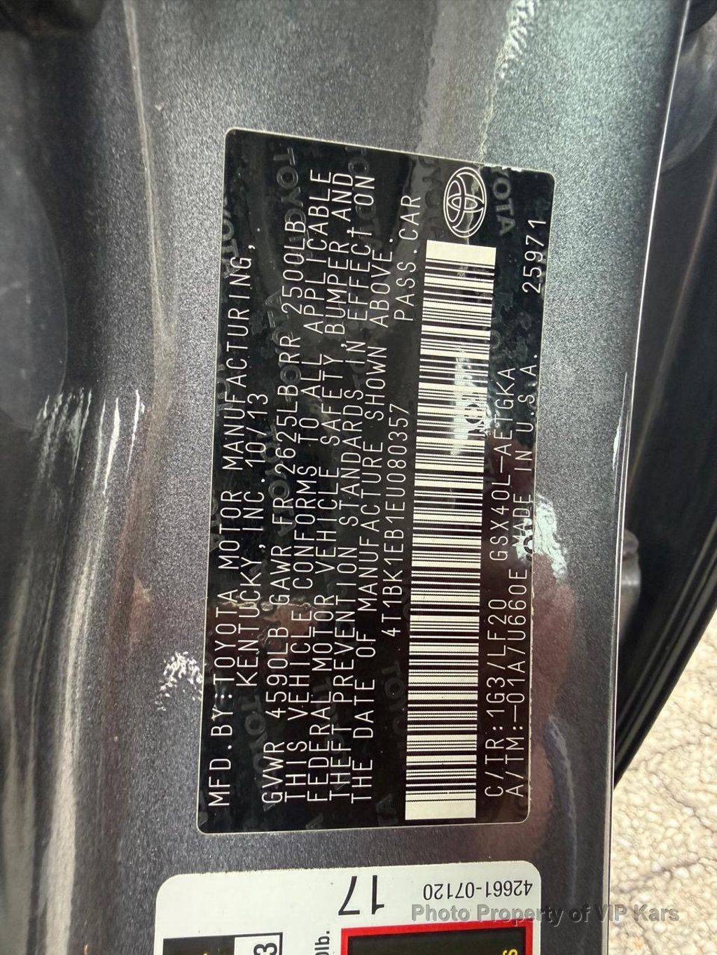 2014 Toyota Avalon 4dr Sedan XLE Premium - 22937915 - 19