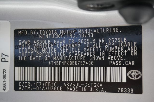 2014 Toyota Camry  - 22972006 - 27