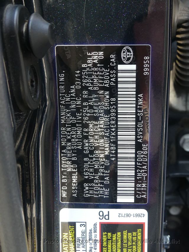 2014 Toyota Camry 2014.5 4dr Sedan I4 Automatic LE - 23001268 - 41